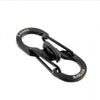 8 Ring Carabiner Snap Traveller Slide Lock Locking Clip Tool Gear